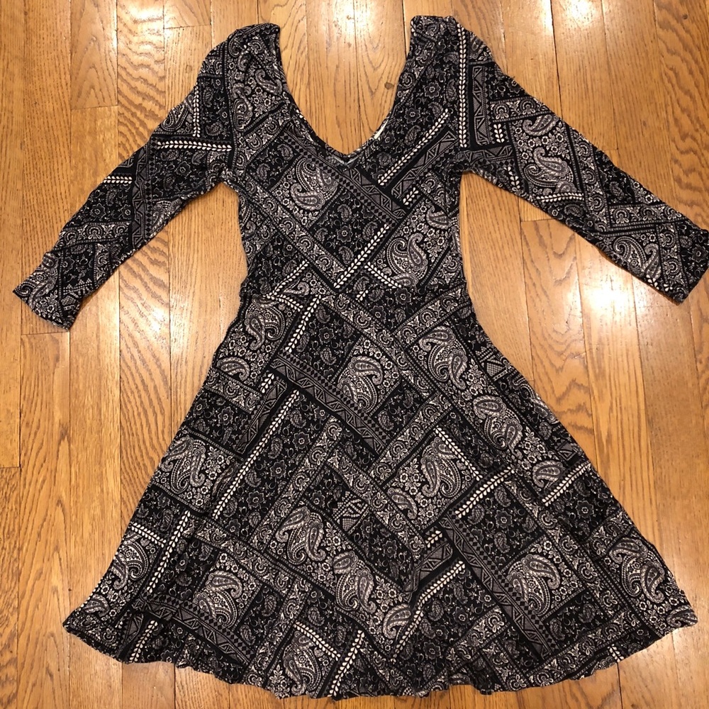Fun patterned dress
